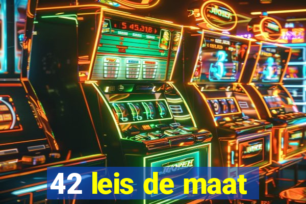 42 leis de maat