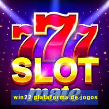 win22 plataforma de jogos