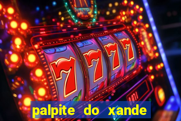 palpite do xande de hoje