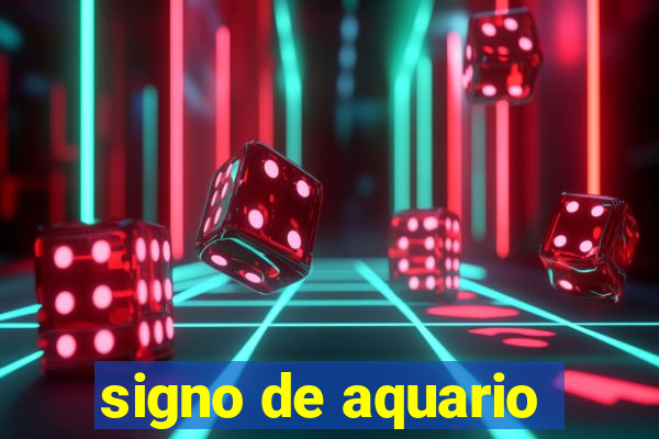 signo de aquario