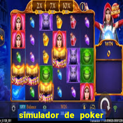 simulador de poker texas holdem gratis