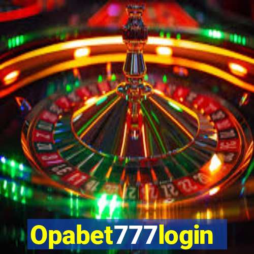 Opabet777login