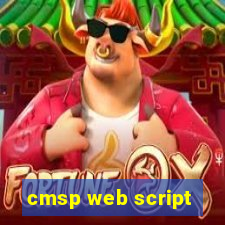 cmsp web script