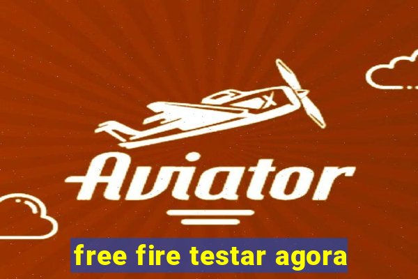 free fire testar agora