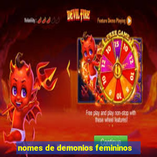 nomes de demonios femininos