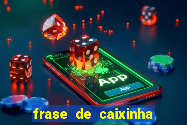 frase de caixinha de natal