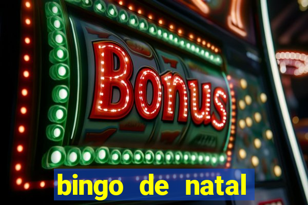 bingo de natal para imprimir gratis