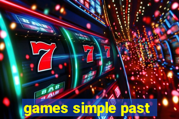 games simple past