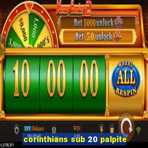 corinthians sub 20 palpite