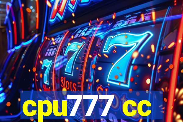 cpu777 cc