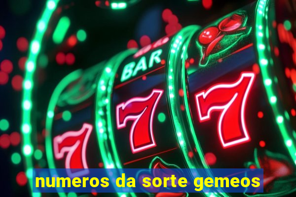 numeros da sorte gemeos